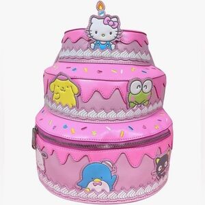 BNWT Loungefly Exclusive Sanrio Hello Kitty and Friends Birthday Cake Backpack
